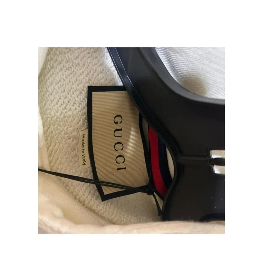 Gucci interlocking G logo, oversized cotton hoodie size small fits large